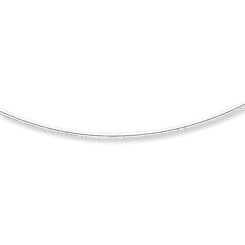 1.6mm Avvolto Rotondo Chain w 2 extender in 925 Sterling Silver