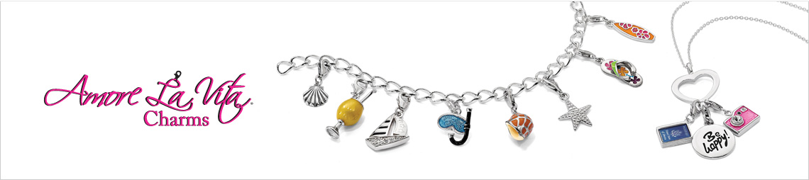 Amore La Vita Lobster Clasp Colorful Charms